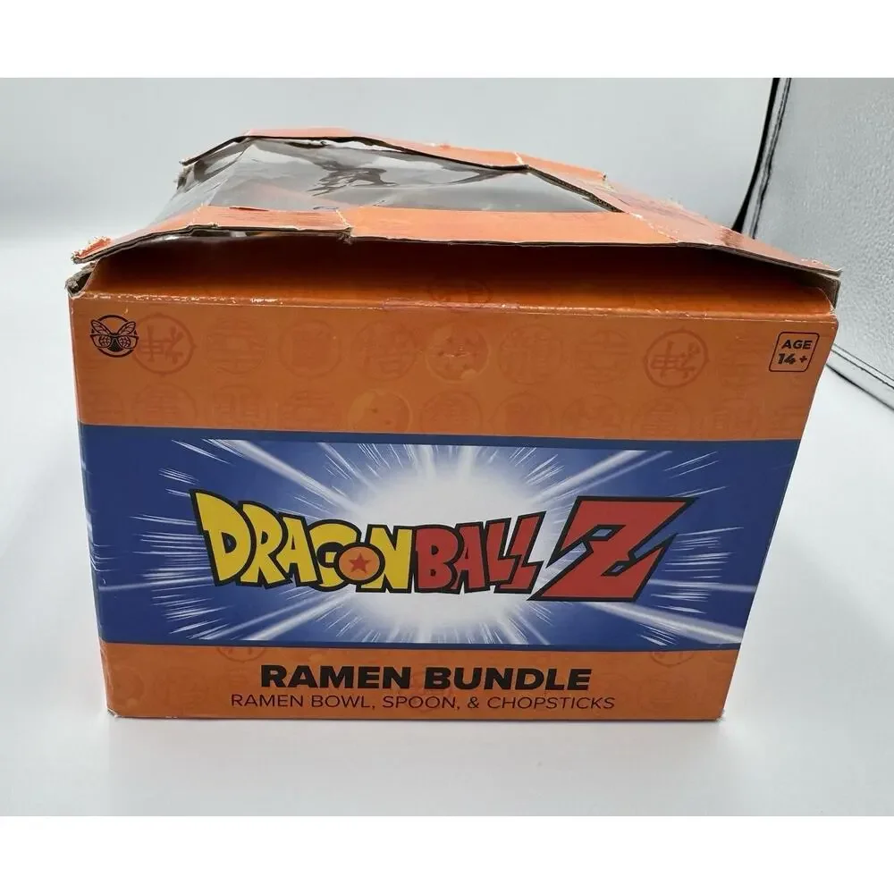 Dragon Ball Z Ramen Noodle Bundle with Bowl, Spoon, & Chopsticks